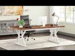 6FT Conference Table, Rectangle Meeting Room Table Executive Desk