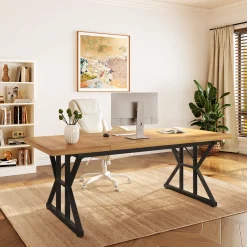 6FT Conference Table, Rectangle Meeting Room Table Executive Desk
