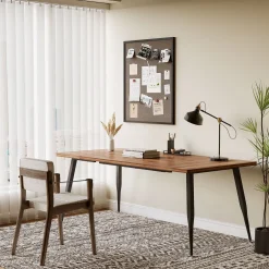 6FT Conference Table, Rectangular Meeting Room Table Seminar Desk