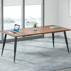 6FT Conference Table, Rectangular Meeting Room Table Seminar Desk