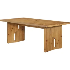 5.25FT Solid Wood Conference Table for 4-6 Users, 63