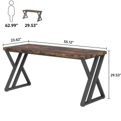 Heavy-Duty Computer Desk, 55