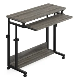 Height Adjustable Desk, Rolling Standing Portable Laptop Table