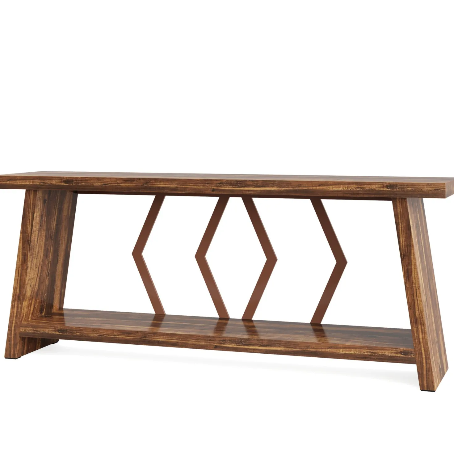 70.86-Inch Console Sofa Table with Storage for Entryway Living Room