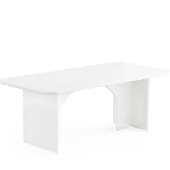 63-Inch Executive Desk, Modern Computer Desk with Arch Design Legs