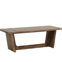 70.8-Inch Executive Desk, Wood Study Computer Desk Writing Table