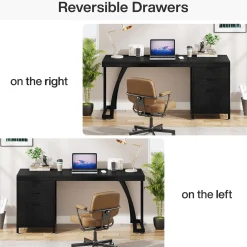 Industrial Computer Desk, 59