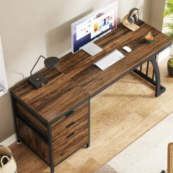Industrial Computer Desk, 59