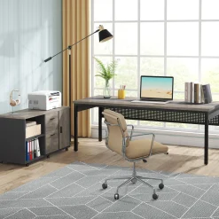 Industrial L-Shaped Desk, 71