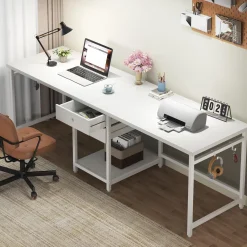 Industrial Two Person Desk, 78