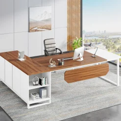 Large L-Shaped Desk, 70.87
