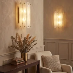 2-Light Modern Wall Sconce, 13.78