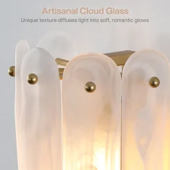 2-Light Modern Wall Sconce, 13.78