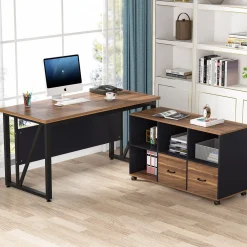 L-Shaped Computer Desk, 55