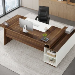 L-Shaped Executive Desk, 70.5