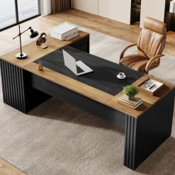 L-Shaped Executive Desk, 78.7
