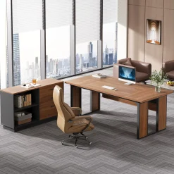 L-Shaped Executive Desk, 63