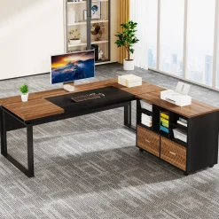 L-Shaped Executive Desk, 63