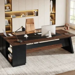 L-Shaped Executive Desk, 78