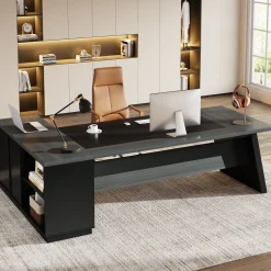 L-Shaped Executive Desk, 78