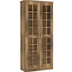 Modern Shoe Cabinet, 8-Tier Shoe Storage Racks With Adjustable Shelves