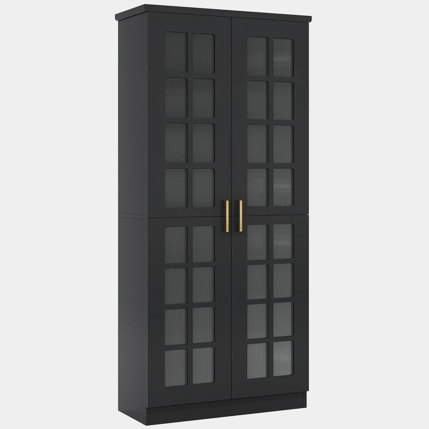 Modern Shoe Cabinet, 8-Tier Shoe Storage Racks With Adjustable Shelves