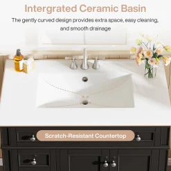 Modern Bathroom Vanity, 36