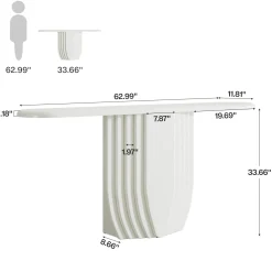 Modern Console Table, 63