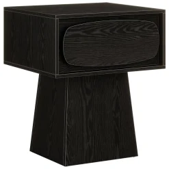 Modern Nightstand, Bed Side Table with Drawer Storage