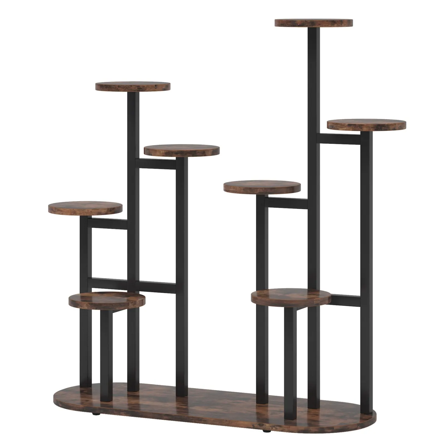 Multi-Tiered Plant Stand, 11 Potted Plant Shelf Flower Stands