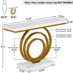 Narrow Console Table, 41
