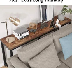 Narrow Console Table, 70.9