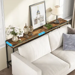 Narrow Console Table, 70.9
