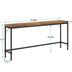 Narrow Console Table, 70.9
