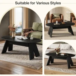 Oval Coffee Table, 47
