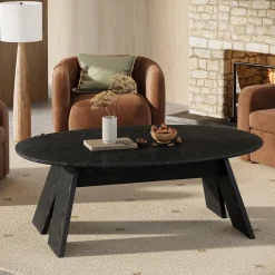 Oval Coffee Table, 47