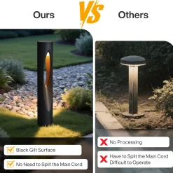 6-Pack Low-Voltage Landscape Lights, 4.8W LED Pathway Lights