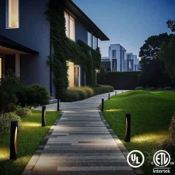6-Pack Low-Voltage Landscape Lights, 4.8W LED Pathway Lights