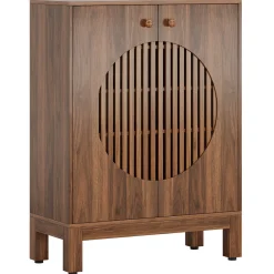 20-Pair Shoe Cabinet, Stylish Shoe Rack Organizer With Doors