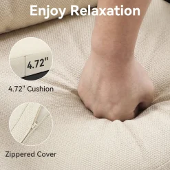 2-Person Outdoor Rocking Chair Set With Bistro Side Table And Cushions
