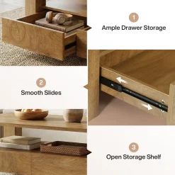 Rectangle Coffee Table, 47