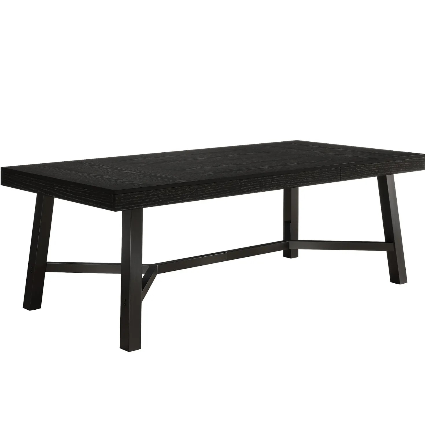 Rectangle Dining Table, 70.9" Kitchen Table with Reinforced Legs for 6-8