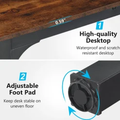 Rectangle Executive Desk, 78.7