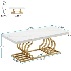 Rectangular Coffee Table, 47