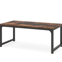 Rectangular Conference Table, 6FT Meeting Seminar Table Computer Desk