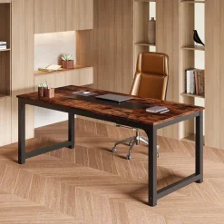 Rectangular Conference Table, 6FT Meeting Seminar Table Computer Desk