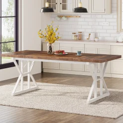 Rectangular Dining Table, Farmhouse 70.8