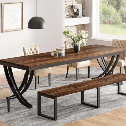 Rectangular Dining Table for 6-8, 78