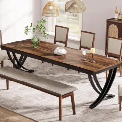 Rectangular Dining Table for 6-8, 78