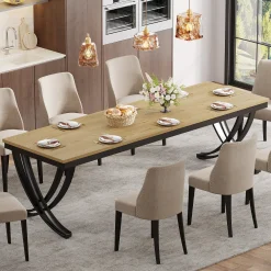 Rectangular Dining Table for 6-8, 78